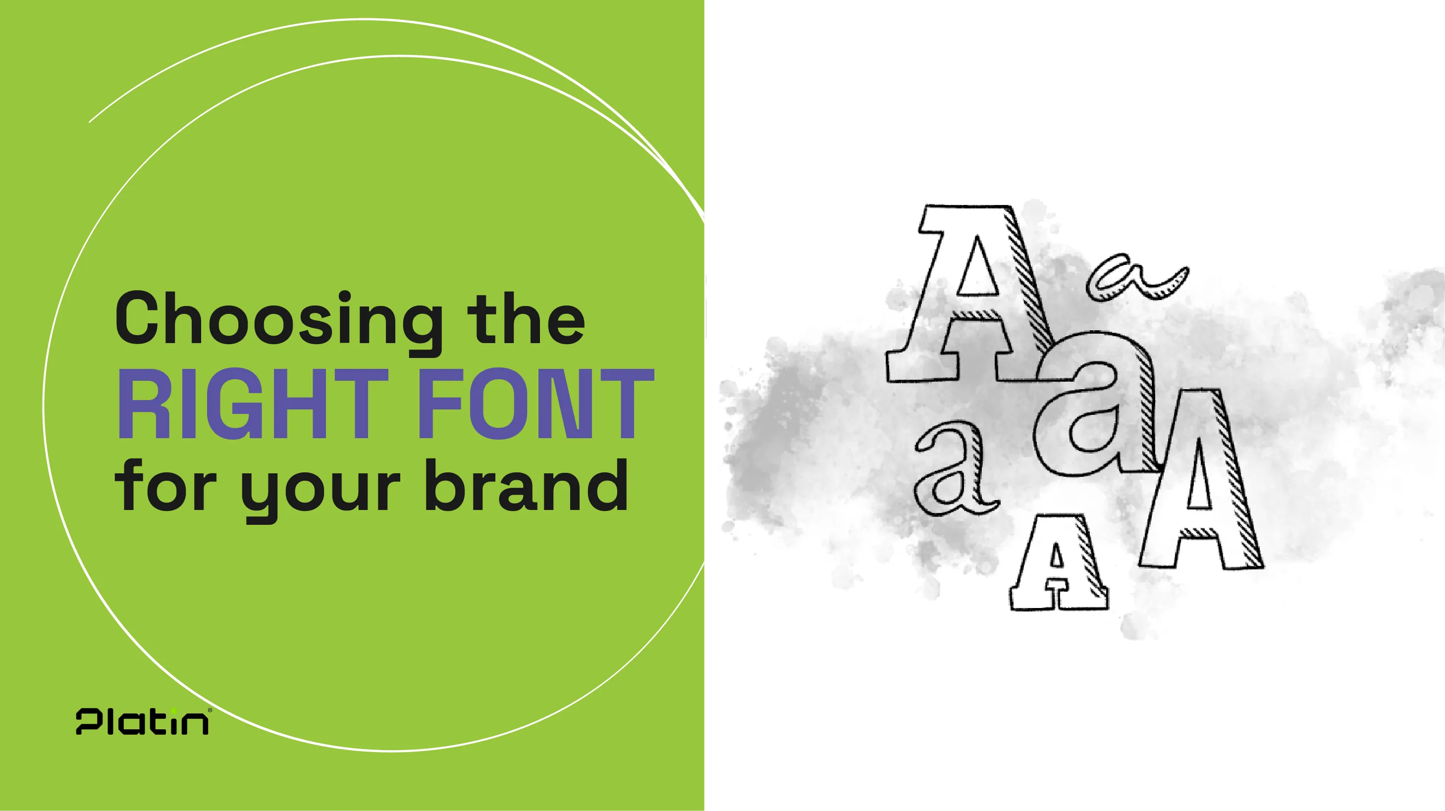 Choosing the right font for your brand