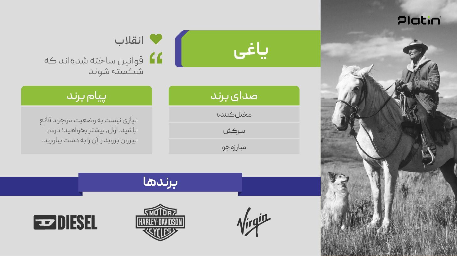 ویژگیهای کلیدی آرکتایپ قانونشکن